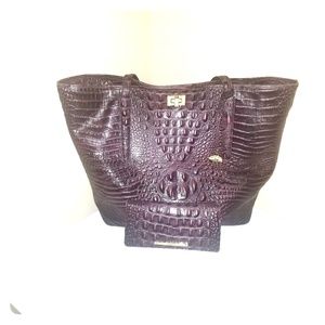 Purple Brahmin Purse